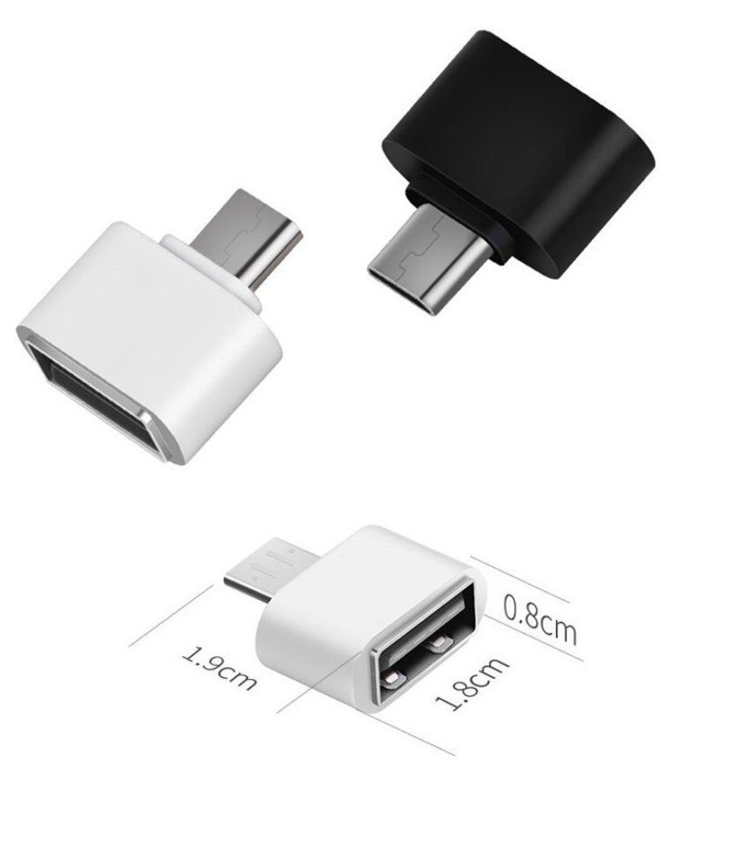Adaptador USB-C a Micro USB Mini USB tipo C hembra a Micro Usb macho  convertidor para teléfono tableta adaptador de carga de cámara – Los  mejores productos en la tienda online Joom