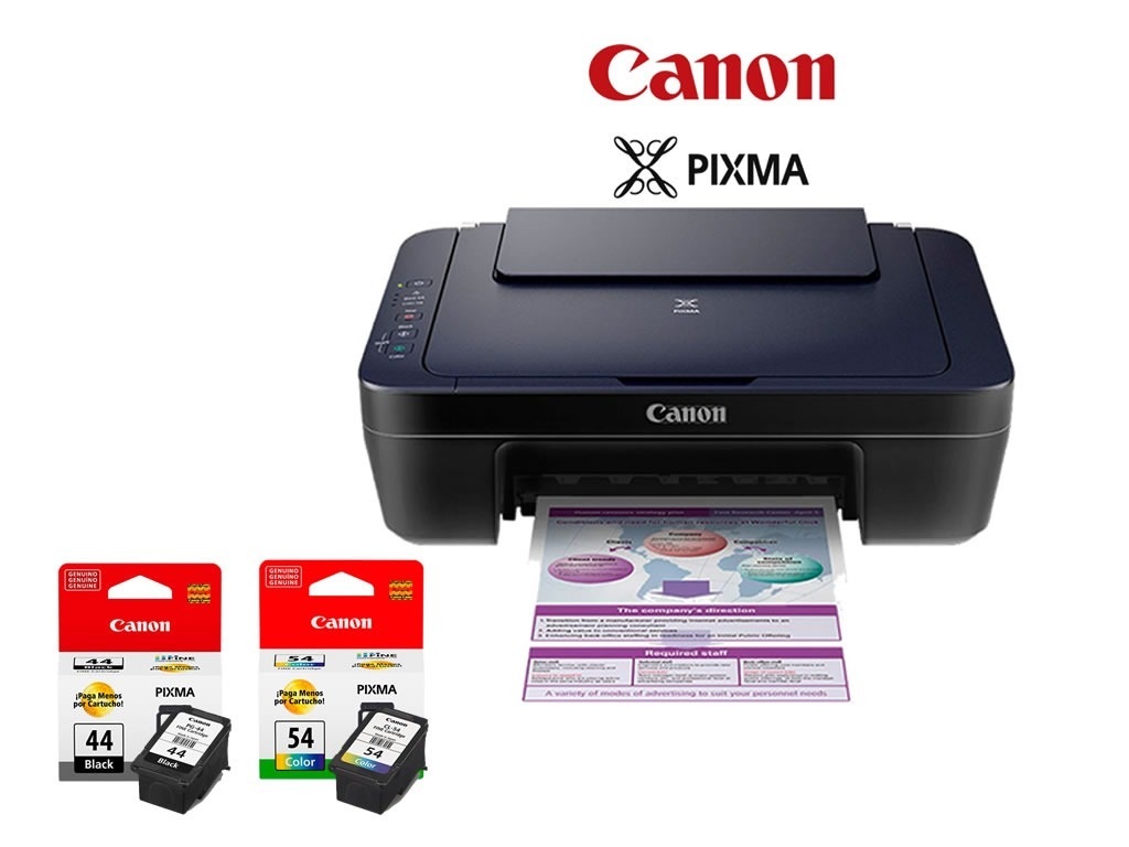  Canon - Impresora de fotos color negra inalámbrica con escáner  y fotocopiadora. MG3029 : Productos de Oficina